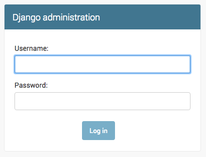 Page de login